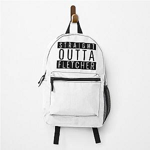 Straight Outta Fletcher North Carolina Fletcher NC Backpack RB1512