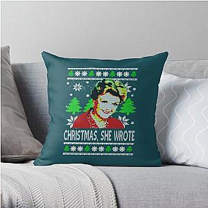 Chocolate jessica murder fletcher images art   Throw Pillow RB1512