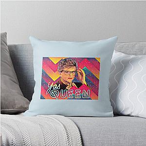 Yas to the Queen Jessica Fletcher   Throw Pillow RB1512