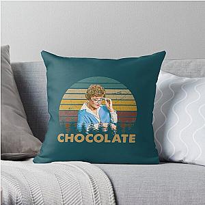 Chocolate jessica murder fletcher images art   Throw Pillow RB1512