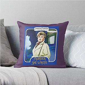 Murder She Wrote Fletcher Trading Throw Pillow RB1512