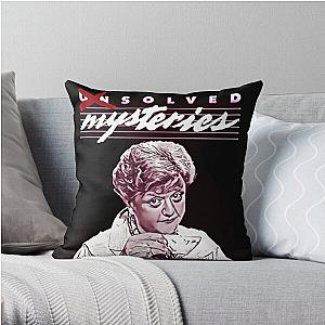 Jessica Fletcher Solving All The Mysteries Throw Pillow RB1512