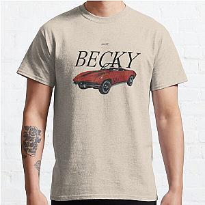 Beckys Vintage T Shirt  Fletcher Inspired  heckinfarout Classic TShirt RB1512