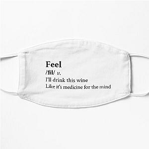 Cari Fletcher Aesthetic Quote Lyrics Flat Mask RB1512