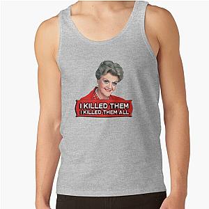 Angela Lansbury Jessica Fletcher Murder she wrote confession. I killed them all. Tank Top RB1512