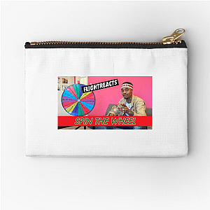 Flight23white Your Favorite Stream Flight23White Zipper Pouches