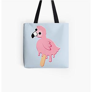 Flim Flam Bags - Flamingo Flim Flam Popsicle All Over Print Tote Bag RB0106 [9208] [ID9208]