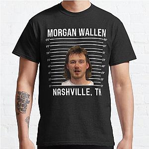 Morgan Wallen T-Shirts Mugshot Classic T-Shirt [12037] [ID12037]