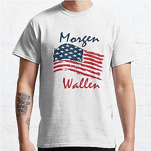 Morgan Wallen T-Shirts Flag Classic T-Shirt [12032] [ID12032]