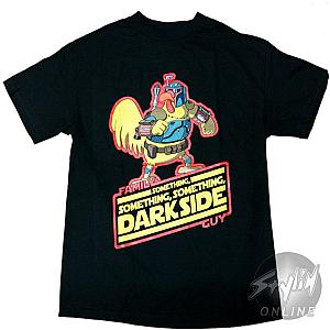 Family Guy Chicken Dark Side Classic T-Shirts [9690] [ID9690]