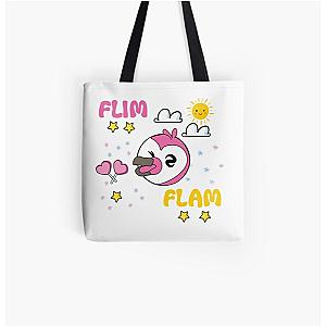 Flim Flam Bags - Flim Flam Flamingo All Over Print Tote Bag RB0106 [9223] [ID9223]