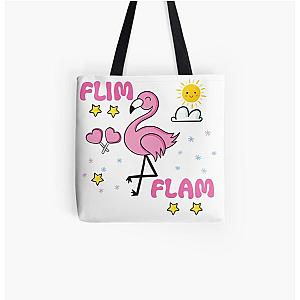 Flim Flam Bags - Flim Flam Flamingo All Over Print Tote Bag RB0106 [9217] [ID9217]