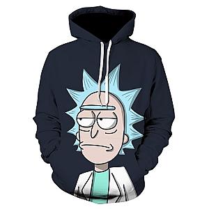 Rick and Morty Hoodies - New Rick Sanchez 3D Unisex Hoodie [9559] [ID9559]