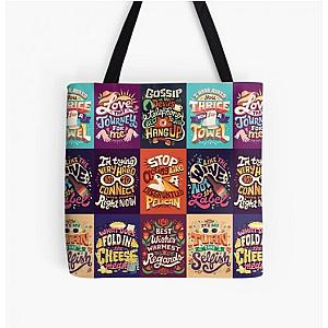 Ita Bag - Schitts Creek Collage Graphic All Over Print Tote Bag [9490] [ID9490]