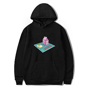 Flim Flam Pink Milk Box Printed Pullover Hoodies [11443] [ID11443]