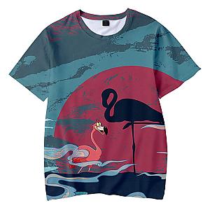 2022 Flim Flam Flamingo 3D Print Vintage T-shirt [11047] [ID11047]