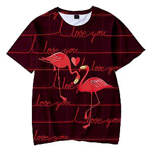 2022 New Arrival Flim Flam Flamingo 3D Print T-shirt [10908] [ID10908]