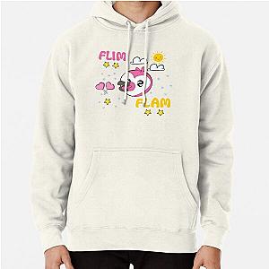 Flim Flam Hoodies - Flim Flam Flamingo Pullover Hoodie RB0106 [ID8075]