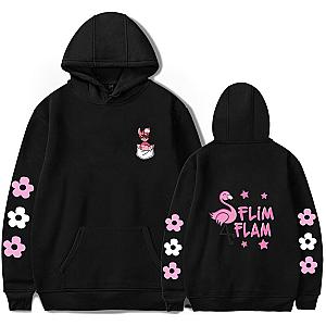 Flim Flam Flamingo Printed Vintage Hoodies [11807] [ID11807]