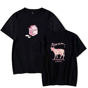 2022 Flim Flam Flamingo Strawberry Milk Box T-shirts [10492] [ID10492]