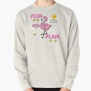 Flim Flam Sweatshirts - Flim Flam Flamingo Pullover Sweatshirt RB0106 [ID8203]