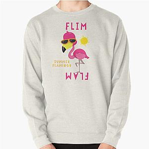 Flim Flam Sweatshirts - Flim Flam Flamingo Pullover Sweatshirt RB0106 [ID8216]