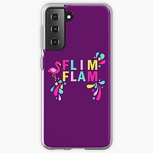 Flim Flam Cases - Flamingo Colorful Text Typography Graphic Samsung Galaxy Soft Case RB0106 [ID8326]