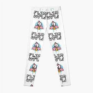 Flim Flam Leggings - Flim Flam Flamingo youtube Black and white Leggings RB0106 [8689] [ID8689]