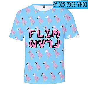 New Arrival Flim Flam Flamingo Print Fashion T-shirt [9876] [ID9876]