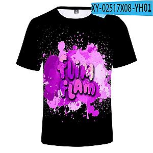 2022 New Flim Flam Flamingo 3D Print T-shirt [9872] [ID9872]