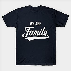 Family T-shirt - We Are Family Quote Classic T-shirt [12060] [ID12060]