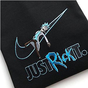 LIMITED Rick and Morty X Just Rick It EMBROIDERED Gym HOODIE [12174] [ID12174]