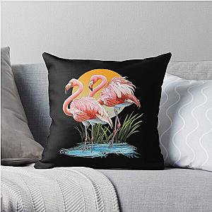 Flim Flam Backpacks - Flim Flam Flamingo Throw Pillow RB0106 [9037] [ID9037]