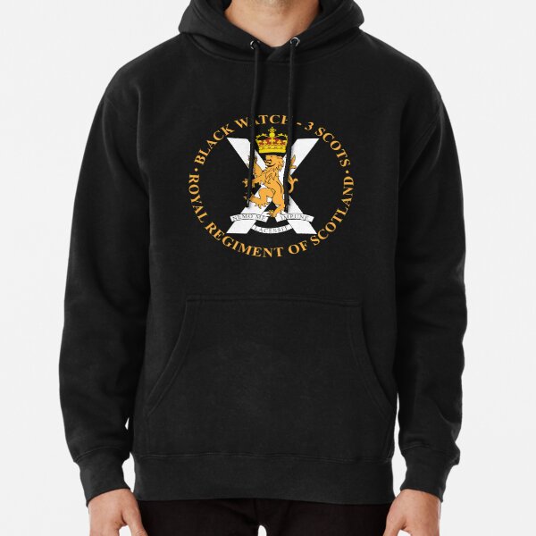 The Black Watch Scotland Royal Regiment Pullover Hoodie