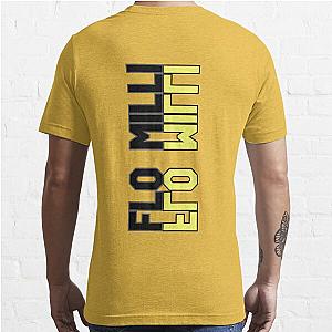 of Rap Girl Flo Milli Shit Design Yellow Essential T-Shirt
