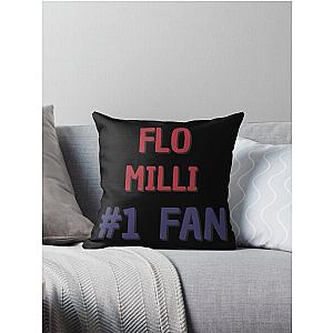 Flo Milli - 1 Fan Throw Pillow