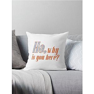 Flo Milli Ho, why is you here Throw Pillow