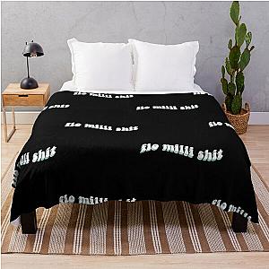 FLO MILLI SH!T Fitted Scoop  Throw Blanket