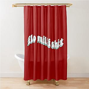 FLO MILLI SH!T Shower Curtain