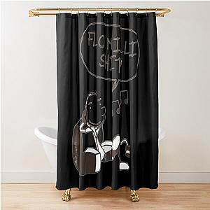 FLO MILLI Essential T-Shirt Shower Curtain