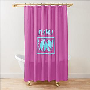 Flo Milli Shit Design Shower Curtain