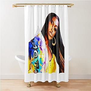 Flo milli   Shower Curtain
