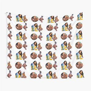 Flo Milli Sticker Pack - Flo Milli Stickers  Pin Tapestry