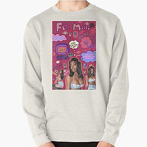 Flo Milli collage!!! Pullover Sweatshirt