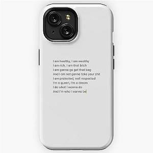 daily affirmations (flo milli i am) iPhone Tough Case