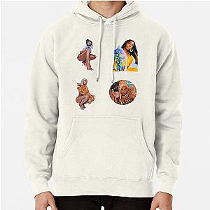 Flo Milli Sticker Pack - Flo Milli Stickers  Pin Pullover Hoodie