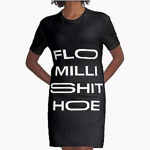 FLO MILLI SH!T HOE Graphic T-Shirt Dress