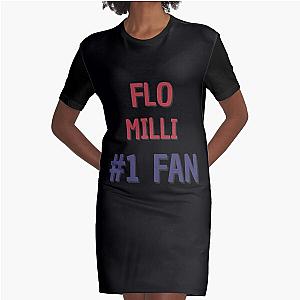 Flo Milli - 1 Fan Graphic T-Shirt Dress