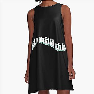 FLO MILLI SH!T Fitted Scoop  A-Line Dress