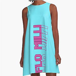 Rap Girl Flo Milli Shit Design A-Line Dress